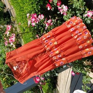 MOSSIMO & CO. Sleeveless Floral summer dress. sz Medium. EUC